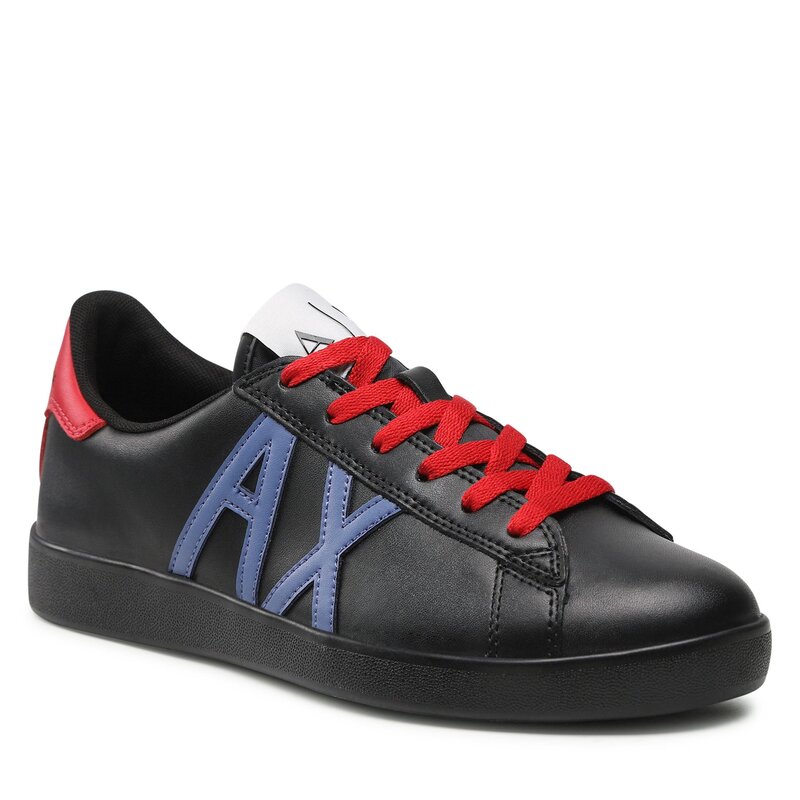 Sneakers Armani Exchange XUX016 XCC71 A017 Black/Blue Sneakers Halbschuhe Herrenschuhe