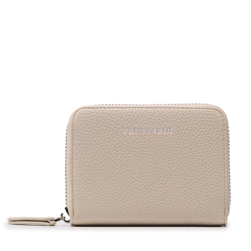 Kleine Damen Geldbörse Trussardi Nadir Zip Around Sm 75W00410 P006 Damen Geldbörsen Geldbörse Leder-Galanterie Zubehör