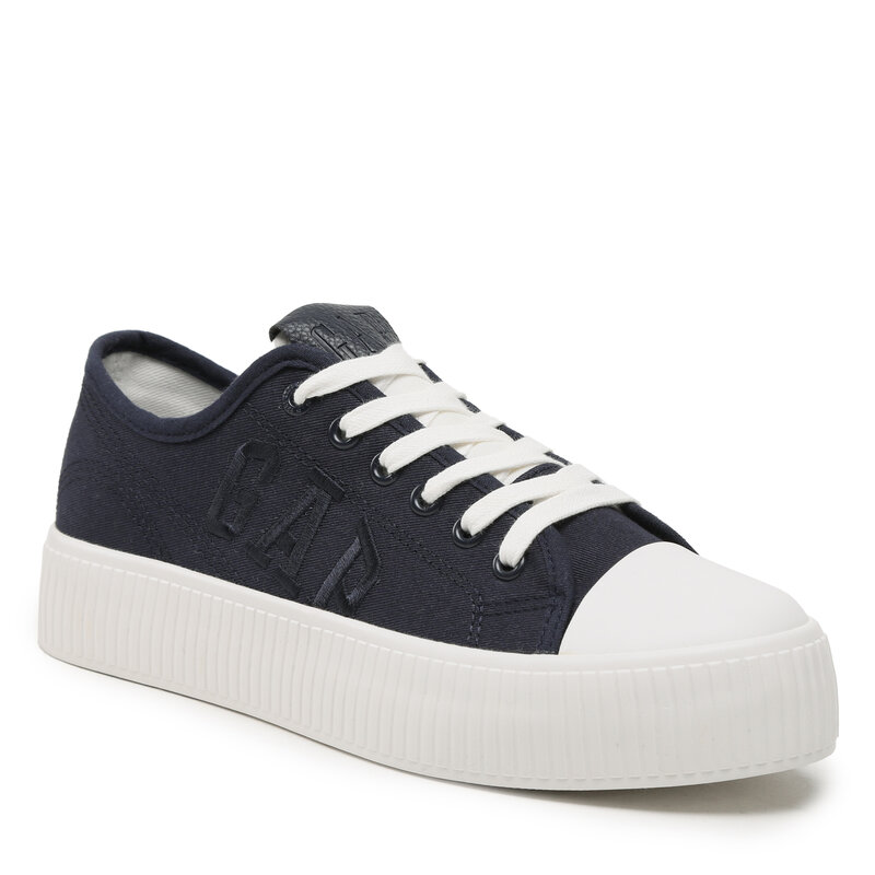 Sneakers aus Stoff Gap Jackson GAI001F5TWELYBGP Blue Turnschuhe Halbschuhe Damenschuhe