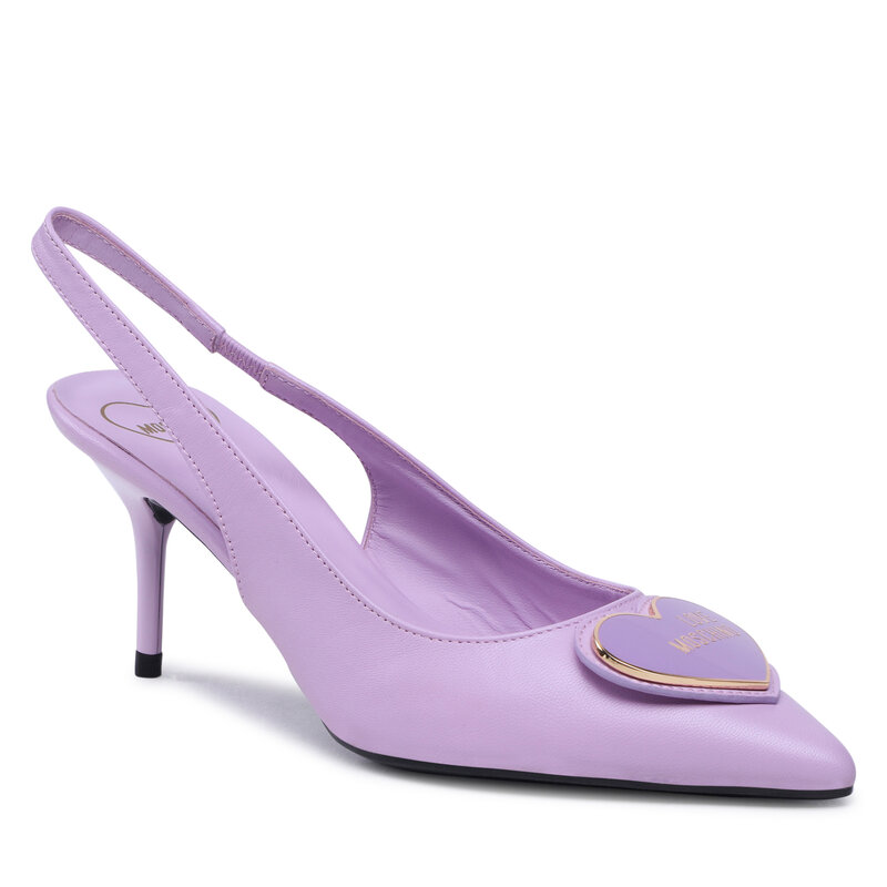 Sandalen LOVE MOSCHINO JA10197G1GIE0651 Lilla Elegante Sandalen Sandalen Pantoletten und Sandaletten Damenschuhe