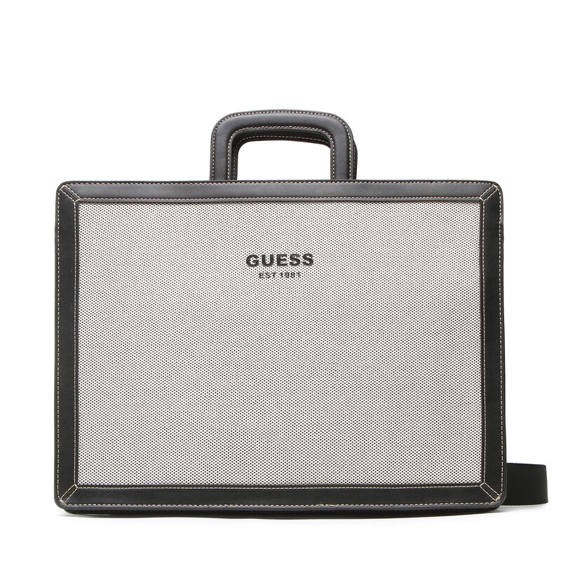 Laptoptasche Guess New Wanderluxe HMNEWW P3238 BLA Notebook Tasche Leder-Galanterie Zubehör