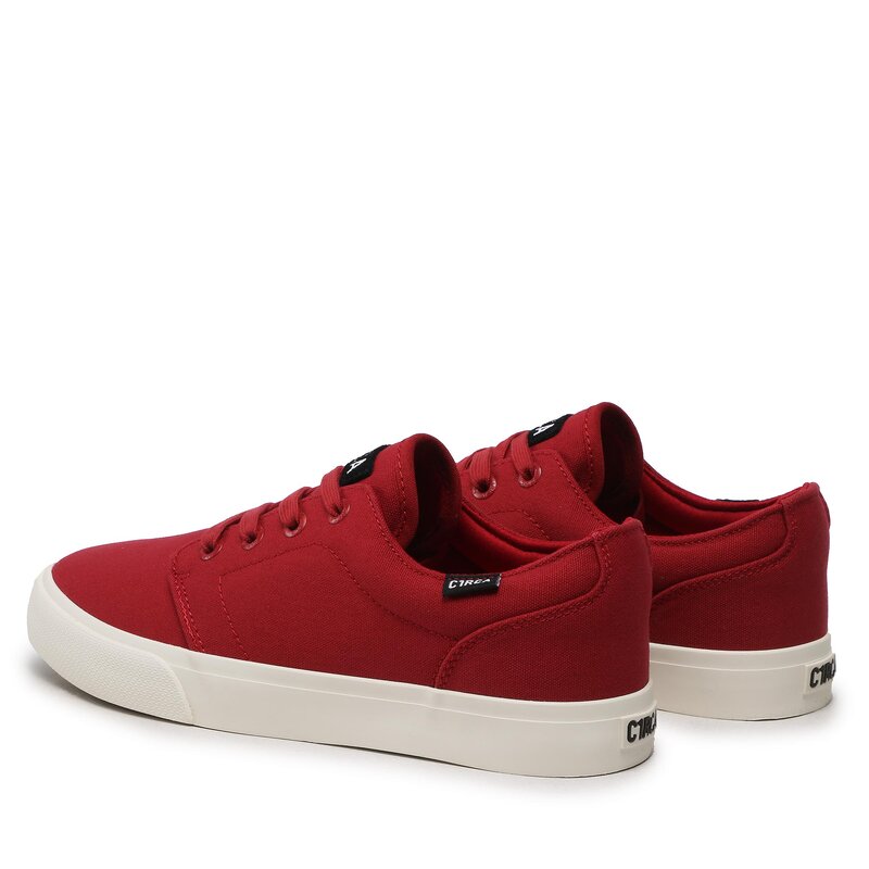 Sneakers aus Stoff C1rca Drifter BROW Brick/Off White/Canvas Turnschuhe Halbschuhe Herrenschuhe ZL11196
