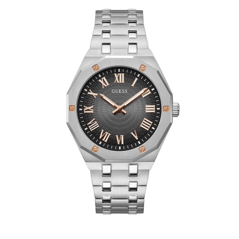 Uhr Guess Asset GW0575G1 SILVER Herren Uhren Zubehör