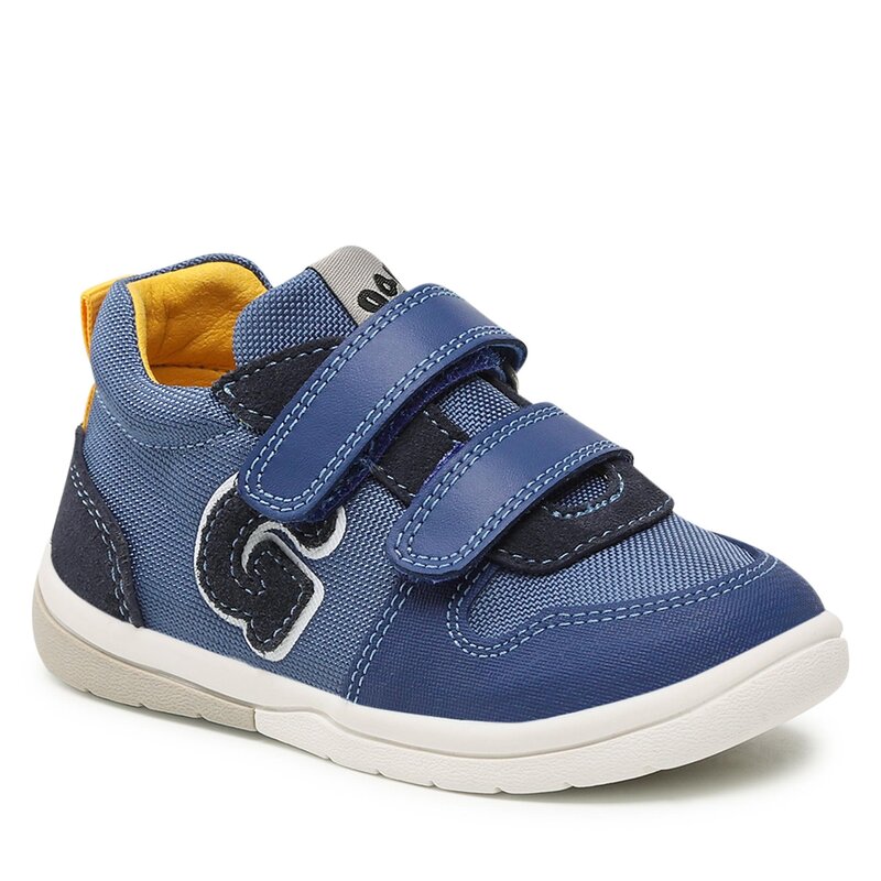 Sneakers Garvalin 232605-A S Azul Electrico Y Indigo Klettverschluss Halbschuhe Jungen Kinderschuhe