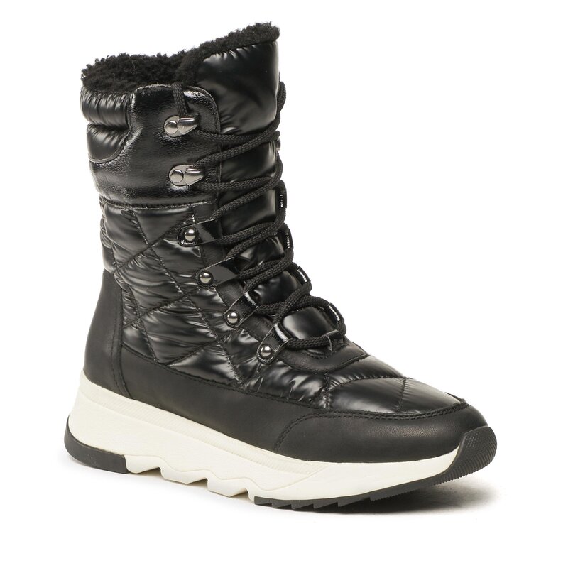 Schneeschuhe Geox D Falena B Abax B D26HXB 043FU C9999 Black Schneeschuhe Stiefel und andere Damenschuhe
