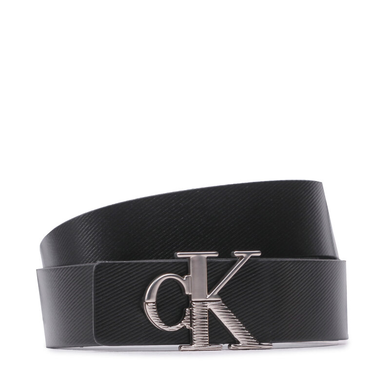 Damengürtel Calvin Klein Jeans Mono Hw Lthr Belt 30Mm K60K610592 BDS Damengürtel Gürtel Leder-Galanterie Zubehör