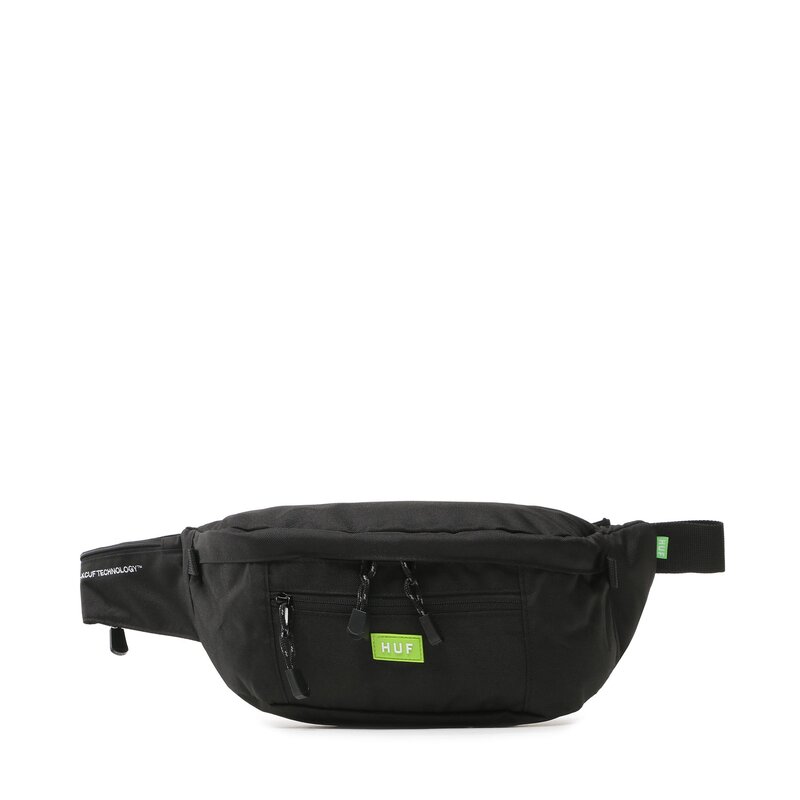 Gürteltasche HUF AC00699 Black Herren Jugendtaschen Leder-Galanterie Zubehör