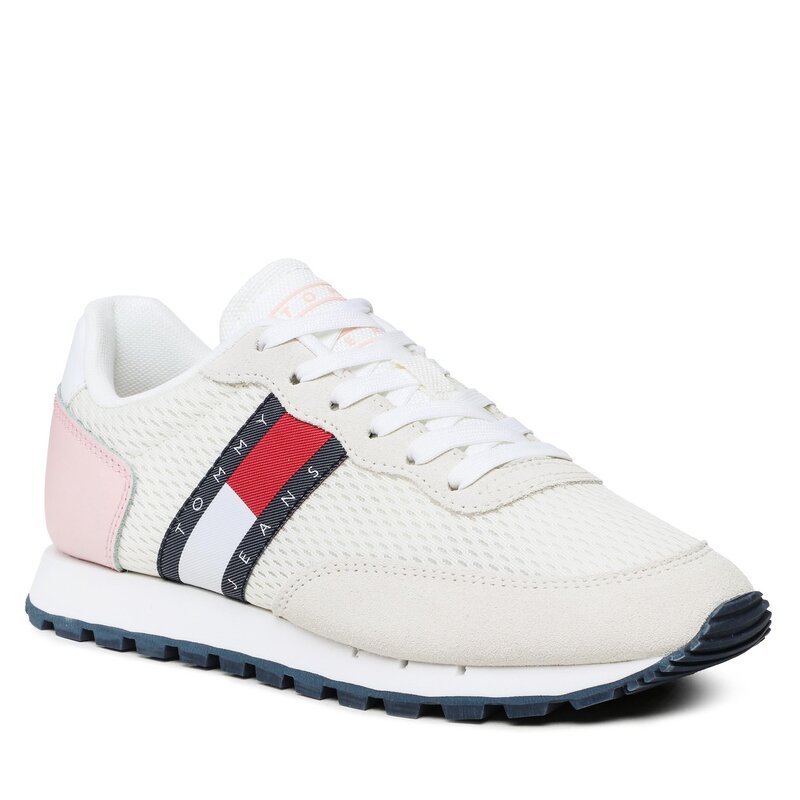 Sneakers Tommy Jeans Retro Runner EN0EN02121 Misty Pink TH2 Sneakers Halbschuhe Damenschuhe