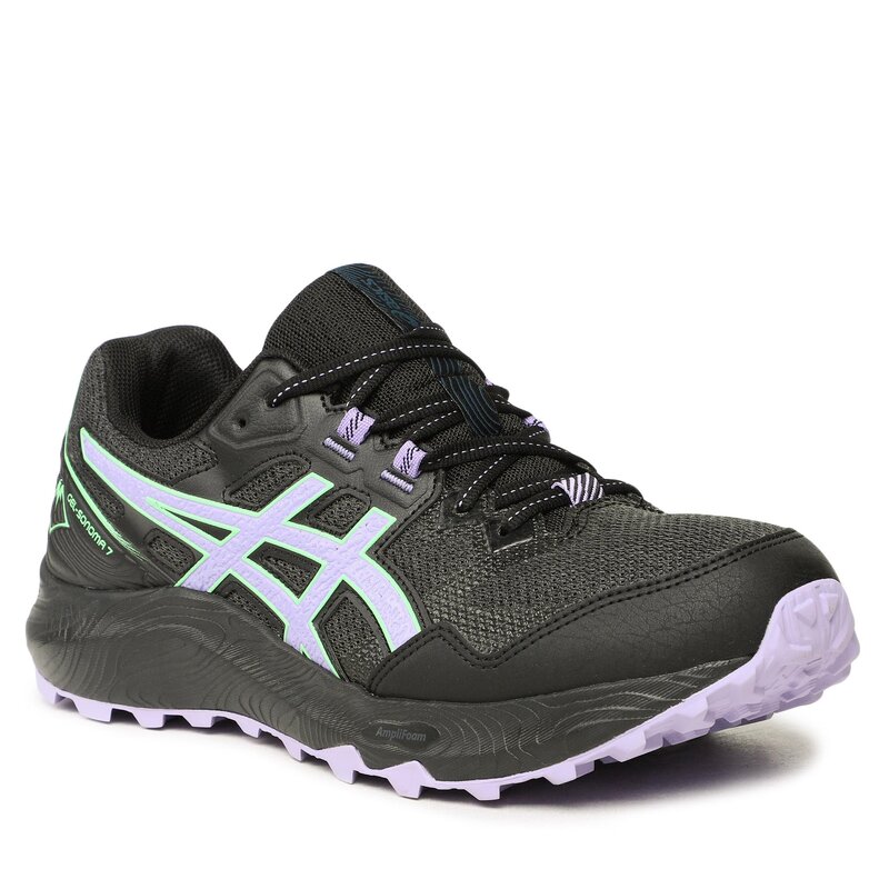 Schuhe Asics Gel-Sonoma 7 1012B413 Graphite Grey/Digital Violet 021 Outdoor Laufschuhe Sportschuhe Damenschuhe