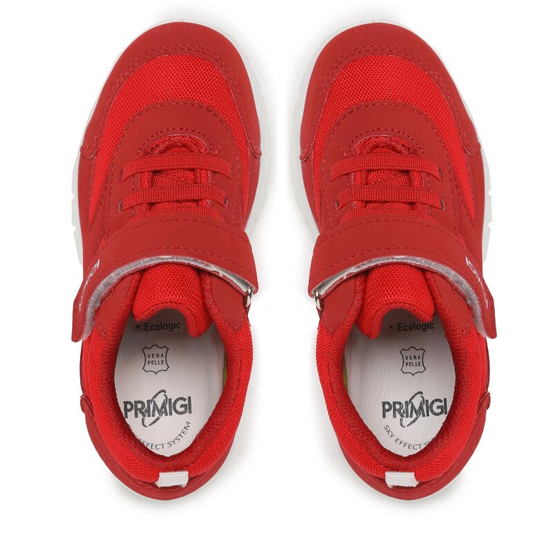 Sneakers Primigi 3872433 M Rosso Klettverschluss Halbschuhe Jungen Kinderschuhe