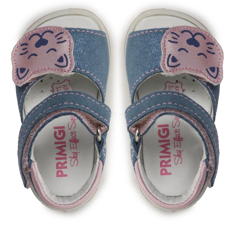 Sandalen Primigi 3861111 Blue Sandalen Pantoletten und Sandaletten Mädchen Kinderschuhe
