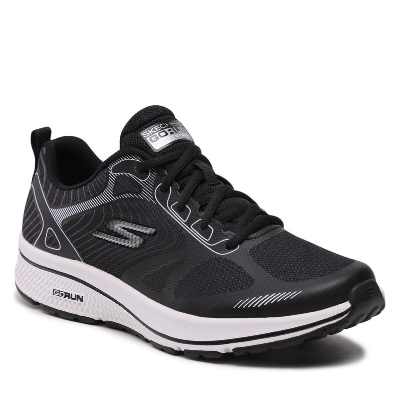 Schuhe Skechers Go Run Consistent 220035/BKW Black/White Fitness Sportschuhe Herrenschuhe