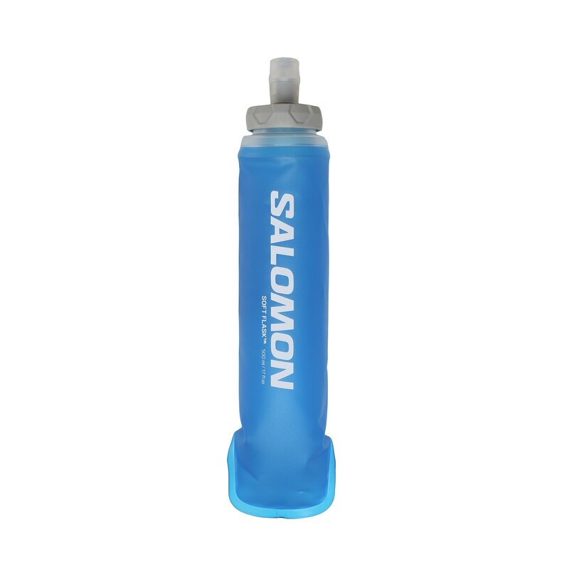 Wasserflasche Salomon Soft Flask 500Ml LC1916000 Clear Blue Zubehör