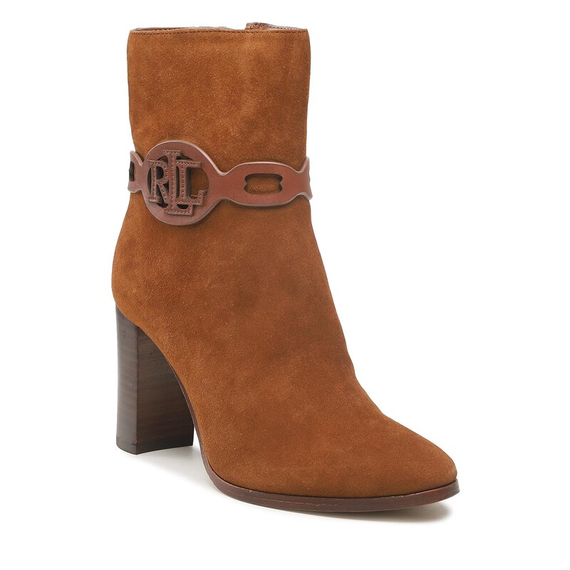 Stiefeletten Lauren Ralph Lauren Abigael 802882376001 Whiskey/Deep Saddle Tan Boots Stiefel und andere Damenschuhe