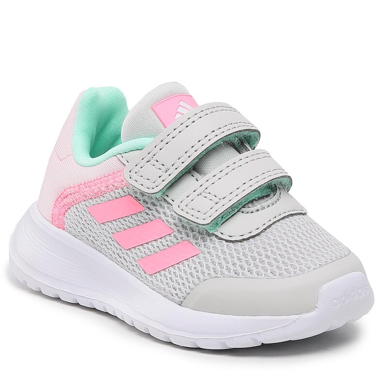 Schuhe adidas Tensaur Run 2.0 Cf I HP6155 Grey Schnürschuhe Halbschuhe Mädchen Kinderschuhe