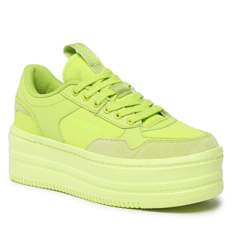 Sneakers Sprandi WP40-22168Y Green Sneakers Halbschuhe Damenschuhe