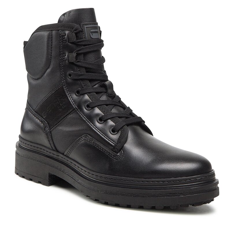 Stiefel G-Star Raw Morry Hgh Nub Nyl M 2242 042801 Blk Stiefel Stiefel und andere Herrenschuhe