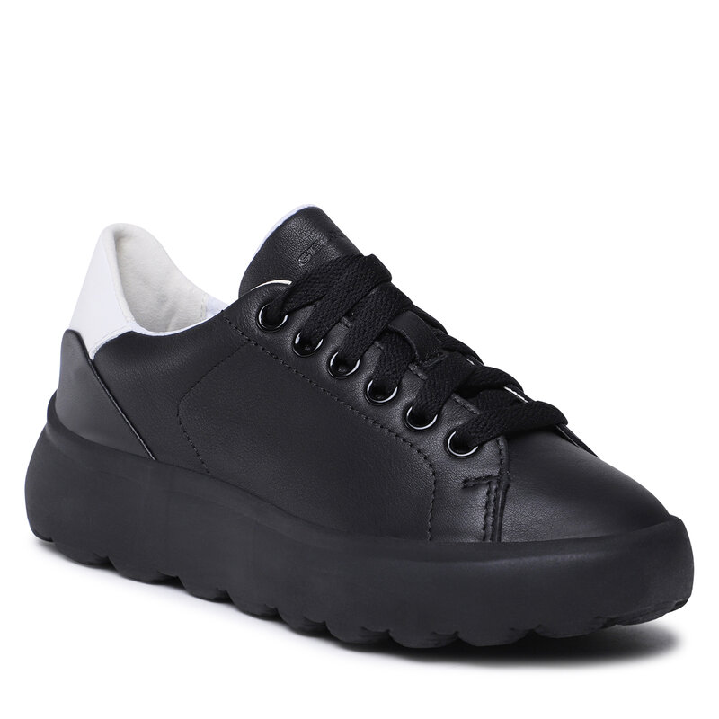Sneakers Geox D Spherica Ec4.1 D35TCB00085C9999 Black Sneakers Halbschuhe Damenschuhe