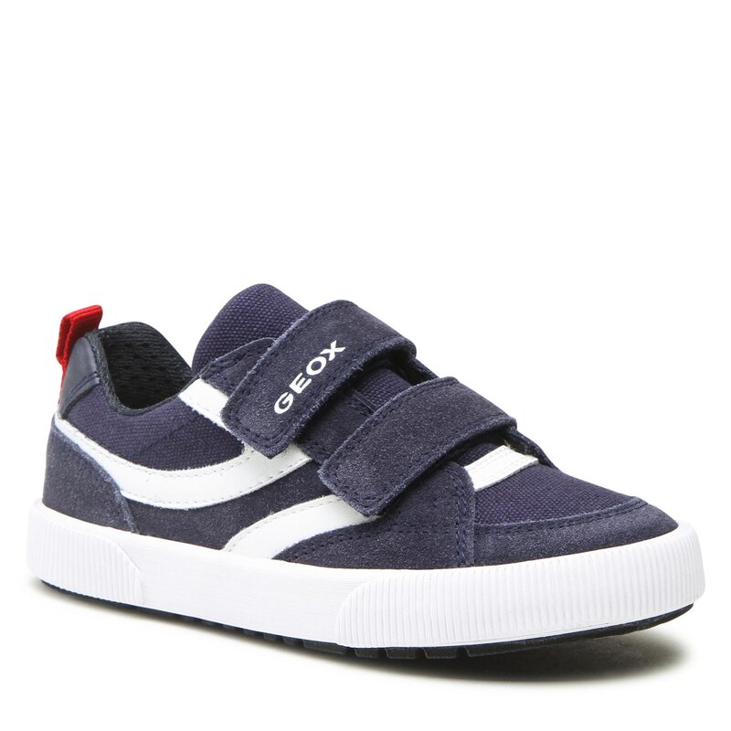 Sneakers Geox J Alphabeet Boy J35HLC02210C4211 S Navy/White Halbschuhe Jungen Kinderschuhe