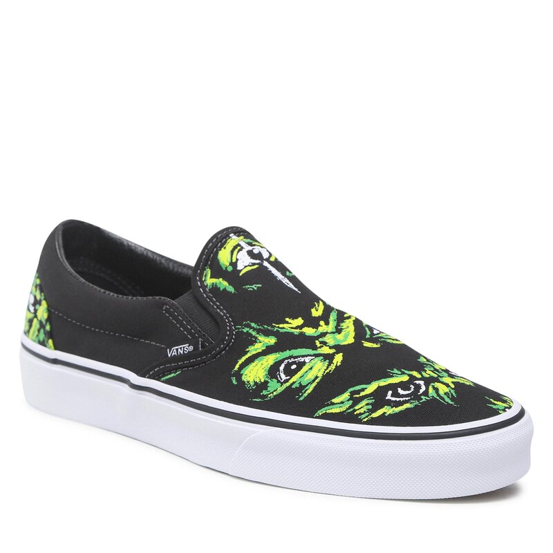 Sneakers aus Stoff Vans Classic Slip-On VN0A7Q5DBML1 Eyes In The Dark Black/Mu Unisex