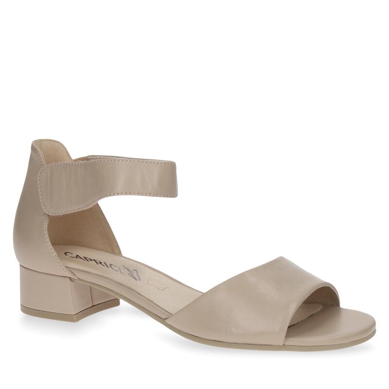 Sandalen Caprice 9-28212-20 Beige Nappa 402 Alltägliche Sandalen Sandalen Pantoletten und Sandaletten Damenschuhe