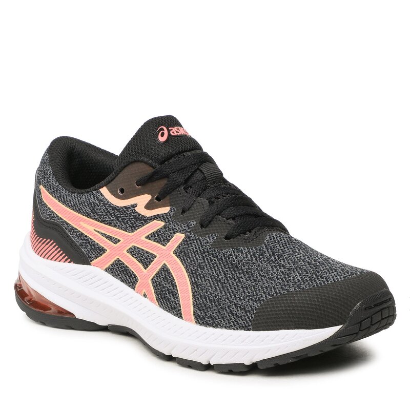 Schuhe Asics GT-1000 11 GS 1014A237 Black/Papaya 009 Training Kinderschuhe Sport