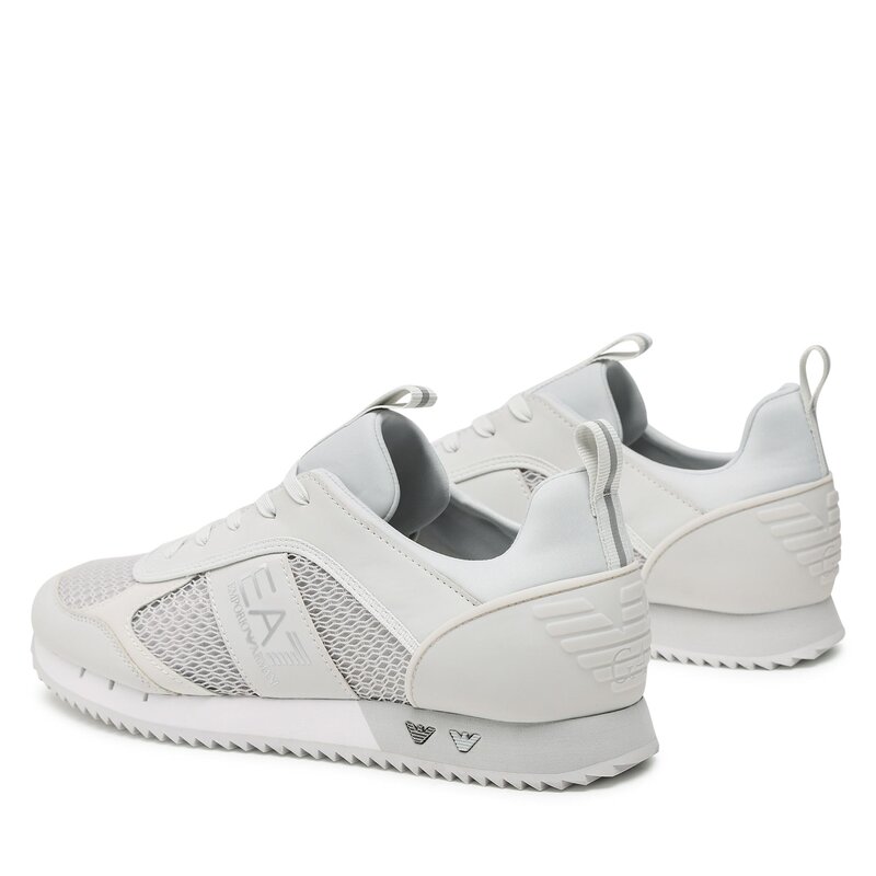 Sneakers EA7 Emporio Armani X8X027 XK050 S296 Oyster Mush/Silver Sneakers Halbschuhe Herrenschuhe ZL10735