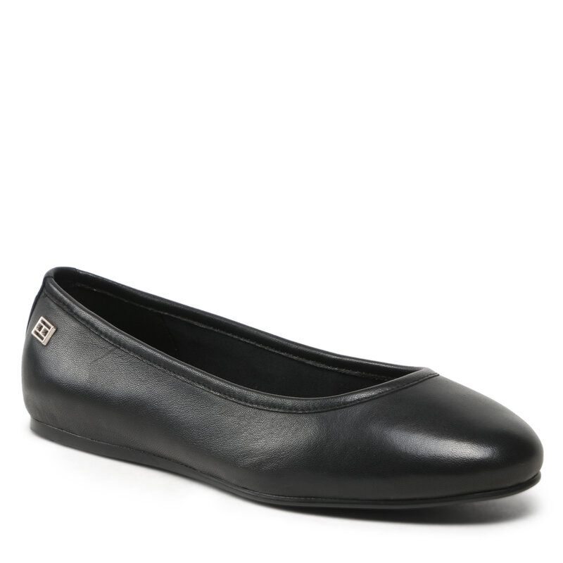 Ballerinas Tommy Hilfiger Essential Chic Ballerina FW0FW07352 Black BDS Ballerinas Halbschuhe Damenschuhe