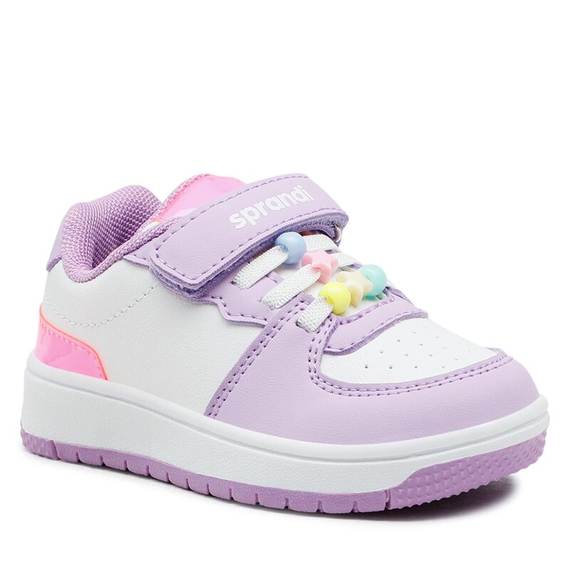 Sneakers Sprandi CP23-6096 White Klettverschluss Halbschuhe Mädchen Kinderschuhe