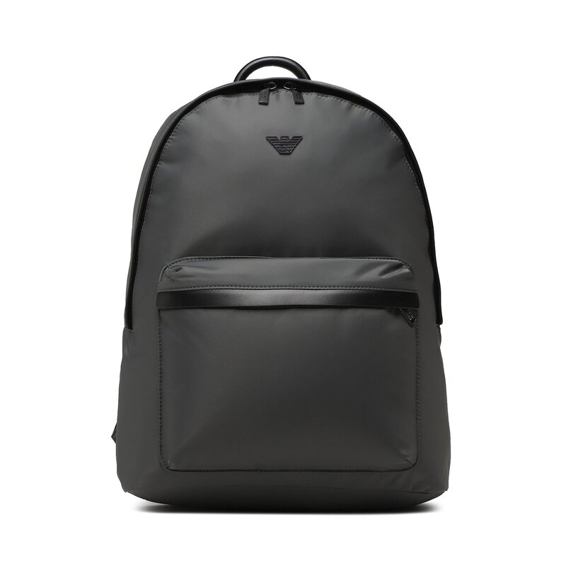 Rucksack Emporio Armani Y4O348 Y217J 89557 Magnet Grey Notebook Tasche Leder-Galanterie Zubehör