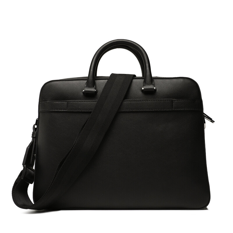 Laptoptasche Boss 50490855 Black 001 Notebook Tasche Leder-Galanterie Zubehör PU11097