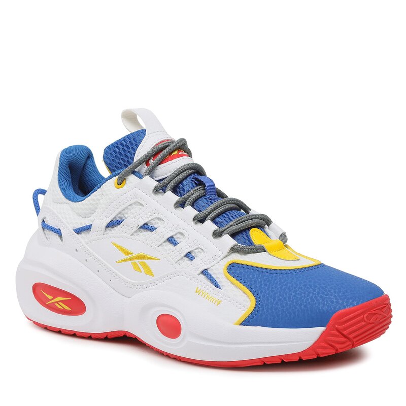 Schuhe Reebok Reebok Solution Mid Shoes HP4387 Weiß Basketball Kinderschuhe Sport