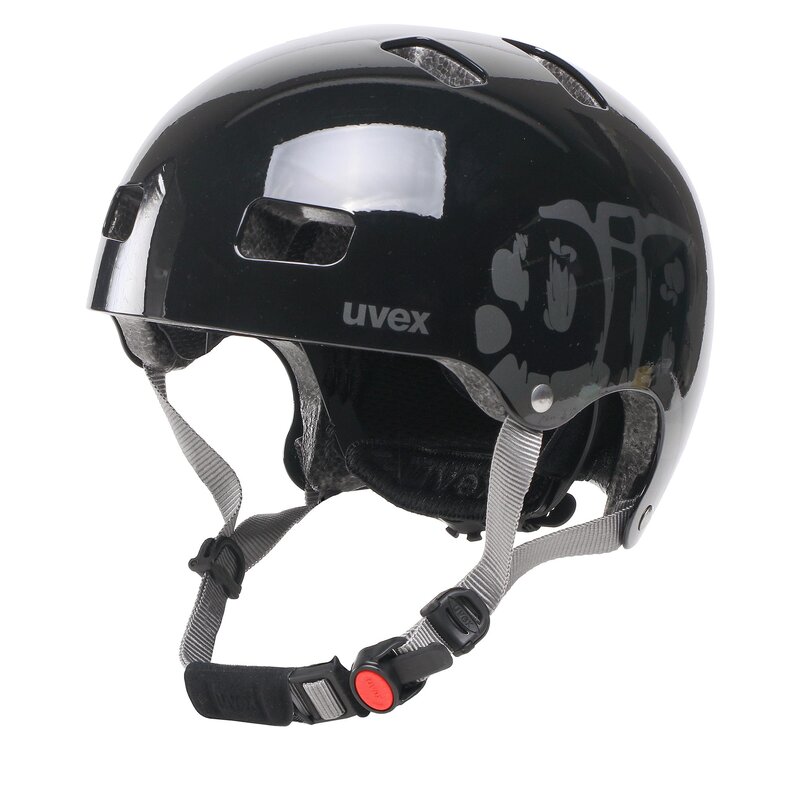 Fahrradhelm Uvex Kid 3 S4148190915 Dirtbike Black Fahrradhelme Helme Zubehör