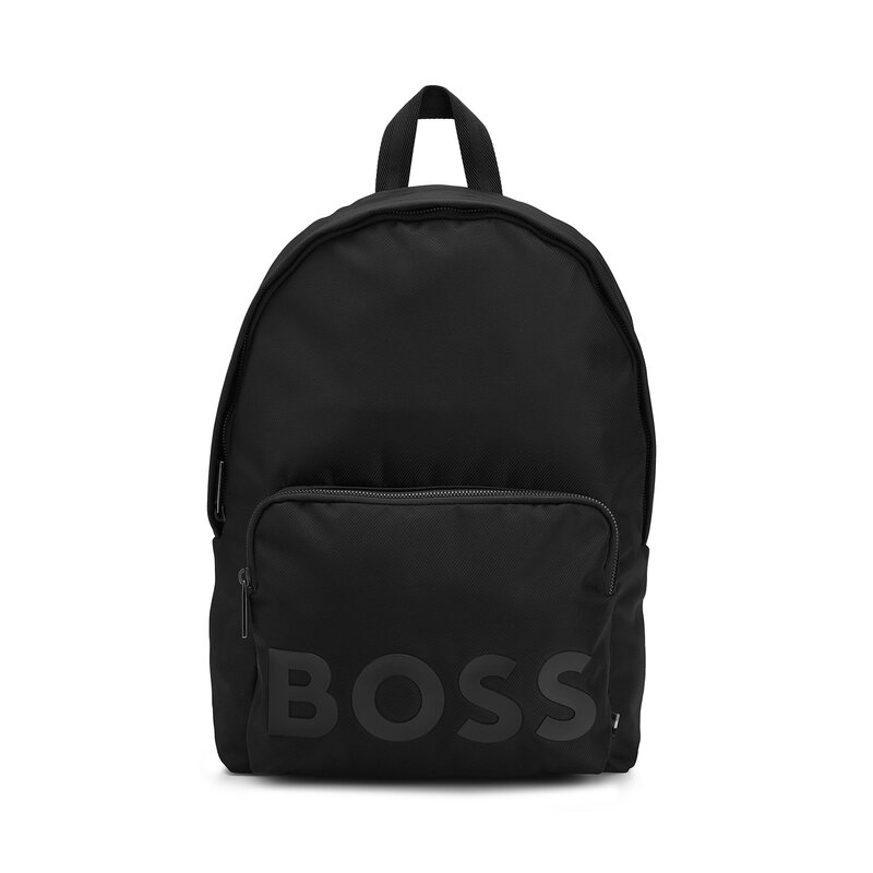Rucksack Boss 50490969 Black 01 Notebook Tasche Leder-Galanterie Zubehör