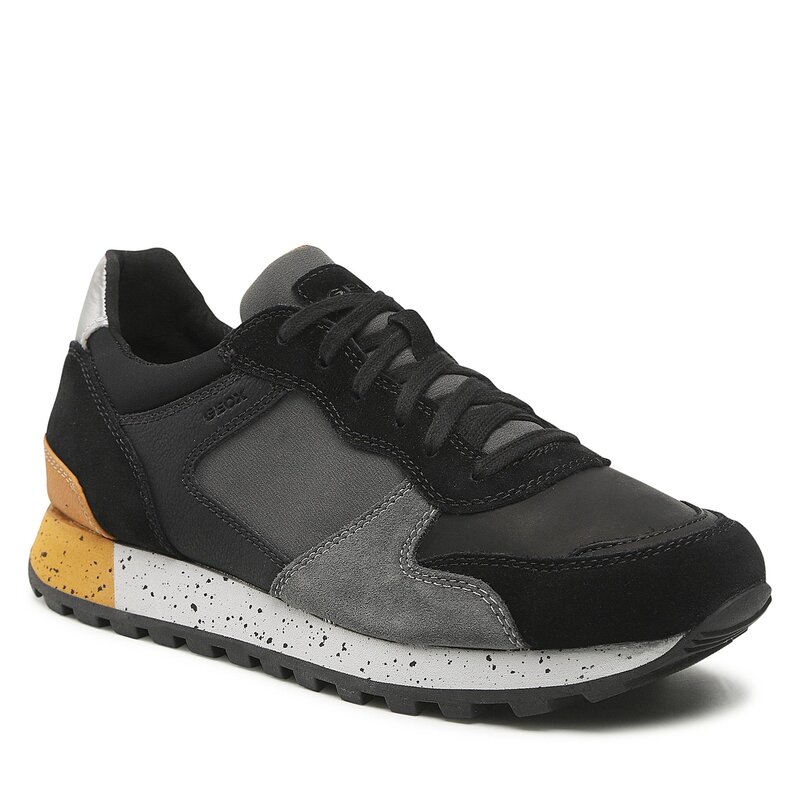 Sneakers Geox U Ponente A U26CPA 02011 C9270 Black/Anthracite Sneakers Halbschuhe Herrenschuhe