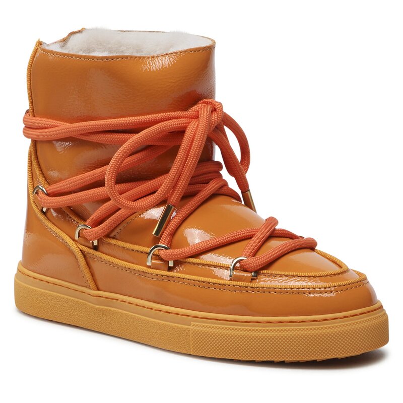 Schuhe Inuikii Full Leather Naplack 70202-094 Orange Schneeschuhe Stiefel und andere Damenschuhe