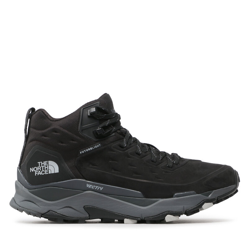 Trekkingschuhe The North Face Vectiv Exploris Mid Futurelight Lthr NF0A5G395PZ1 Tnf Black/Tin Grey Trekkingschuhe Stiefel und andere Herrenschuhe