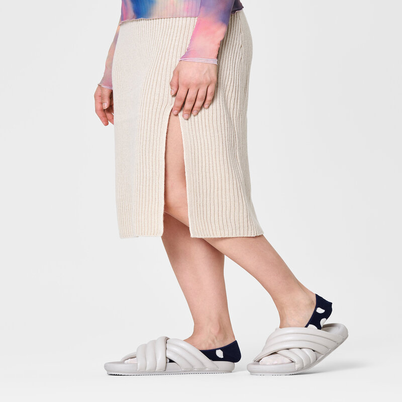 Unisex-Sneakersocken Happy Socks BDO06-6500 Dunkelblau Knöchelsocken Damen Socken Textilien Zubehör