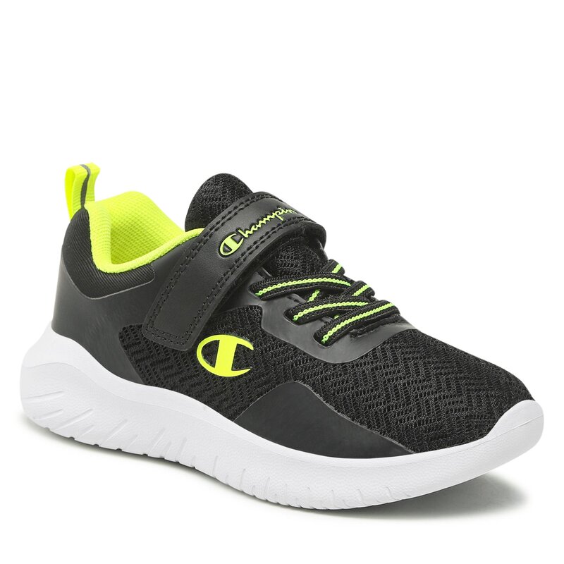 Sneakers Champion Softy Evolve B Ps S32454-CHA-KK001 Nbk/Syf Klettverschluss Halbschuhe Jungen Kinderschuhe