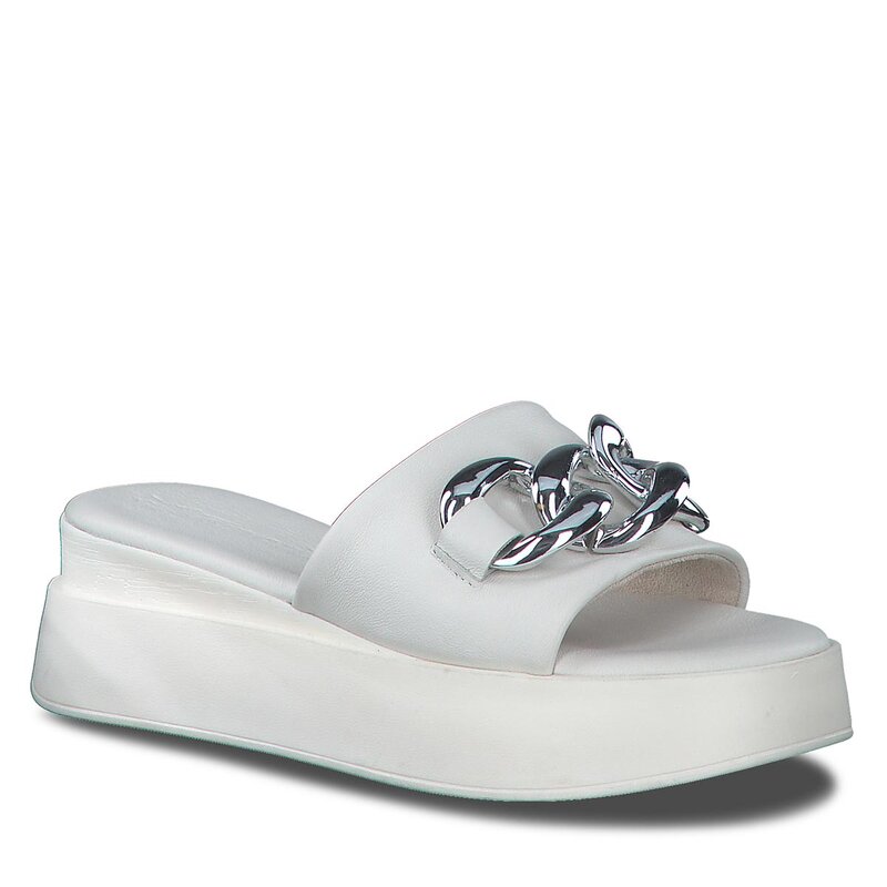 Pantoletten Tamaris 1-27215-20 White 100 Alltägliche Pantoletten Pantoletten Pantoletten und Sandaletten Damenschuhe