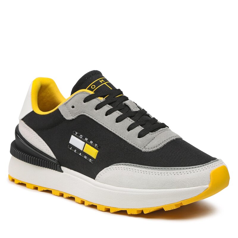Sneakers Tommy Jeans Techn. Runner EM0EM01109 Warm Yellow ZFM Sneakers Halbschuhe Herrenschuhe