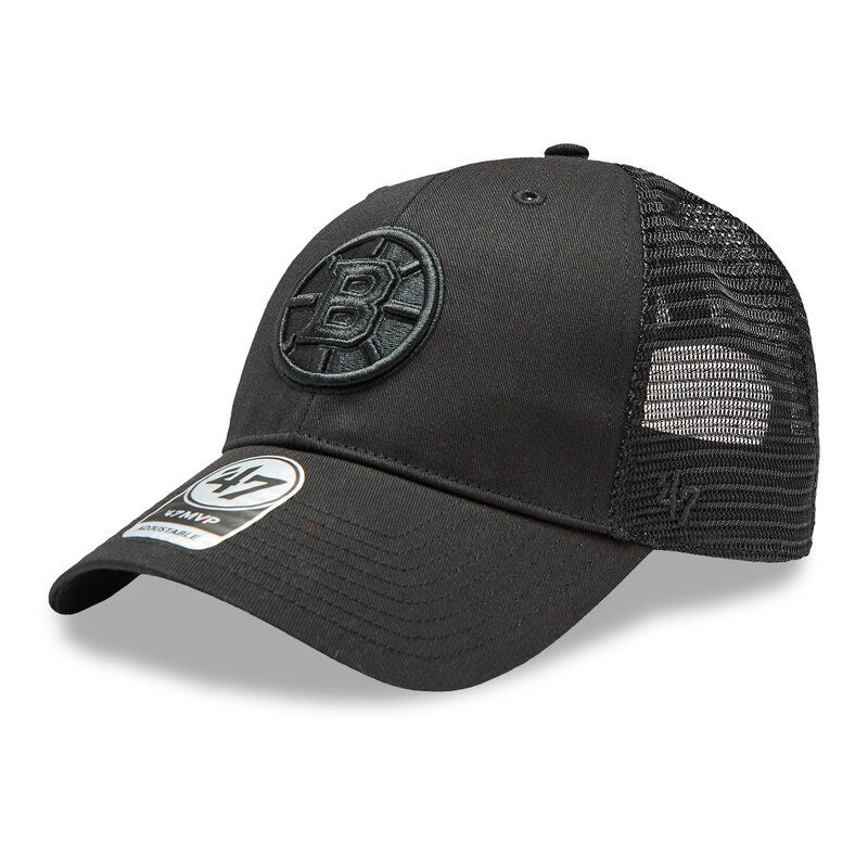 Cap 47 Brand NHL Boston Bruins Branson '47 MVP H-BRANS01CTP-BKD Black Caps Damen Mützen Mützen Textilien Zubehör