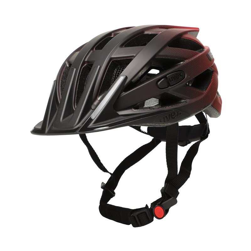 Fahrradhelm Uvex I-co Cc 4106130615 Black/Red Matt Fahrradhelme Helme Zubehör