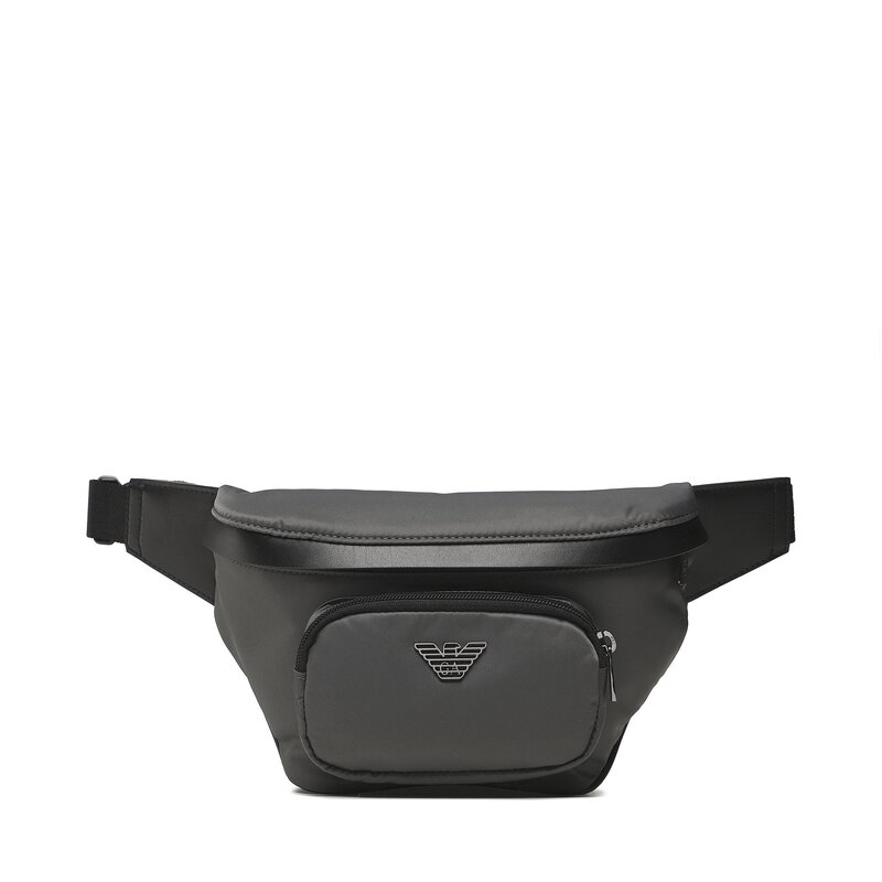 Gürteltasche Emporio Armani Y4O238 Y217J 89557 Magnet Grey Herren Jugendtaschen Leder-Galanterie Zubehör
