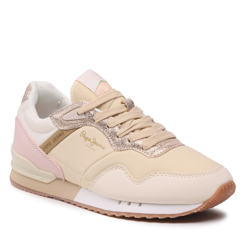 Sneakers Pepe Jeans London W Albal PLS31463 Gold 099 Sneakers Halbschuhe Damenschuhe