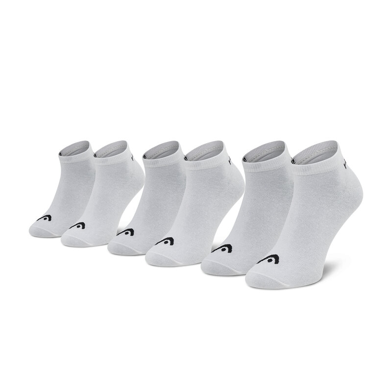 3er-Set niedrige Unisex-Socken Head 761010001 White 300 Niedrige Damen Socken Textilien Zubehör