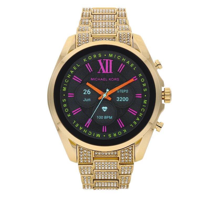 Smartwatch Michael Kors Gen 6 Bradshaw MKT5136 Gold Damen Uhren Zubehör