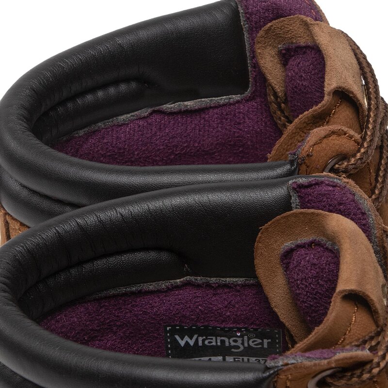 Schnürstiefeletten Wrangler Creek WL22540A Nut 066 Trapperschuhe Stiefel und andere Damenschuhe