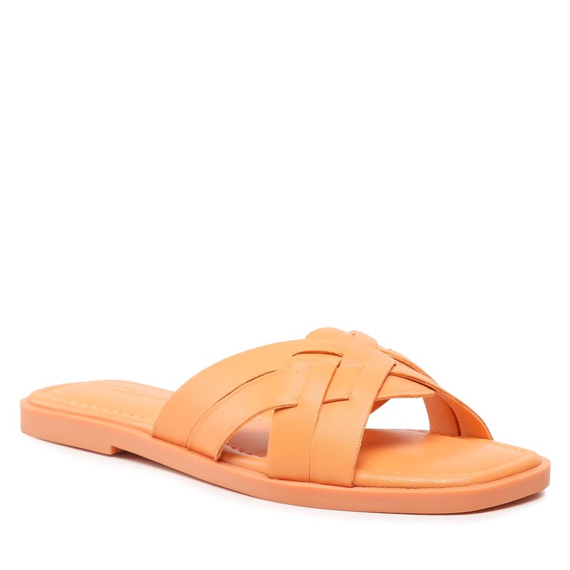 Pantoletten Tamaris 1-27123-20 Papaya 604 Alltägliche Pantoletten Pantoletten Pantoletten und Sandaletten Damenschuhe