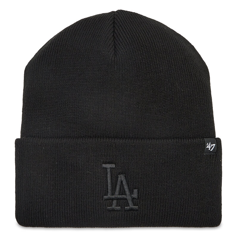 Mütze 47 Brand Los Angeles Dodgers B-HYMKR12ACE-BKB Black Wintermützen Damen Mützen Mützen Textilien Zubehör